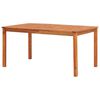 vidaXL Table de jardin 150x90x74 cm Bois d'acacia massif