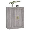 vidaXL Armoire murale sonoma gris 69,5x34x90 cm bois d'ingénierie