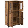 vidaXL Haut Armoire Bois Ancien 62 x 32 x 106,5 cm Bois d'ing&eacute;nierie
