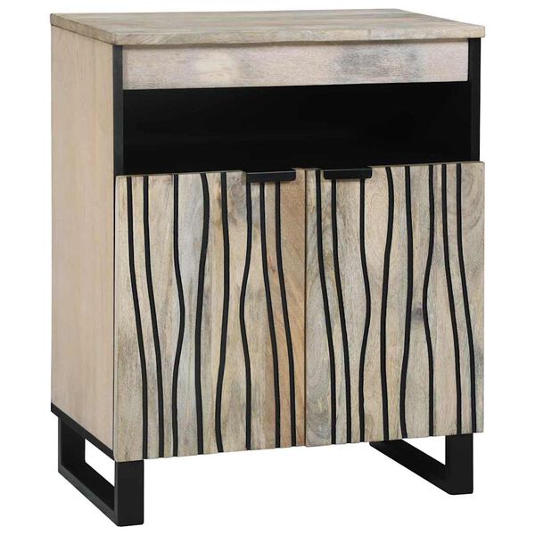 vidaXL Meubles et &eacute;tag&egrave;res de rangement pour m&eacute;dias Blanc et Noir