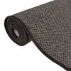 vidaXL Tapis de couloir aspect sisal anthracite 80x200 cm