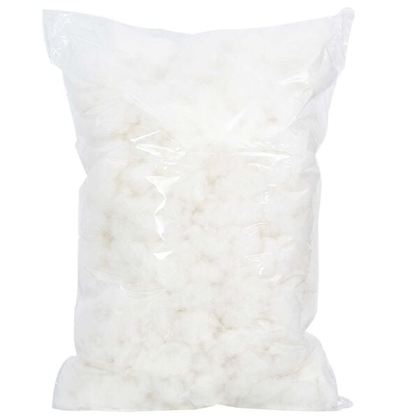 vidaXL Remplissage en Fibre Blanc 2,5 kg Polyester
