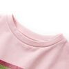 Robe pour enfants avec cordon de serrage rose clair 128