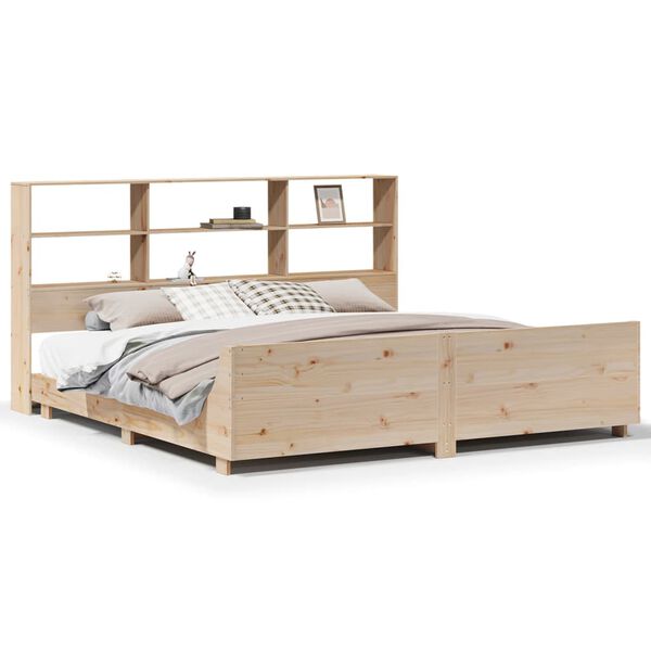 vidaXL Cadre de lit sans matelas 180x200 cm bois massif de pin