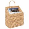 vidaXL Panier suspendu Naturel 30 x 17,5 x 49,5 cm Jacinthe d'eau
