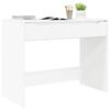 vidaXL Bureau Blanc brillant 100 x 50 x 78 cm Bois d'ing&eacute;nierie