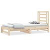 vidaXL Lit coulissant sans matelas 2x(90x200) cm