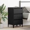 vidaXL Cabinet de chevet Chêne noir 40 x 35 x 69 cm Bois d'ingénierie