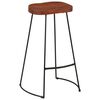 vidaXL Tabourets de bar Gavin lot de 2 50x40x78cm bois massif manguier