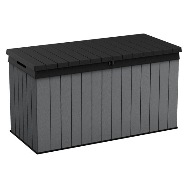 Keter Bo&icirc;te de rangement de jardin Darwin 570 L Gris