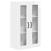 vidaXL Meuble mural de cuisine Blanc brillant 60 x 31 x 100 cm