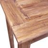 vidaXL Table console bois d'acajou massif 123x42x75 cm