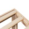 VidaXL Cadre de lit familial sans matelas 270x200cm bois massif de pin