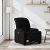 vidaXL Fauteuil inclinable &eacute;lectrique Noir Tissu