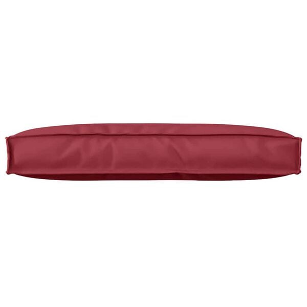 vidaXL Coussin Bordeaux 80 x 40 x 12 cm Tissu Oxford