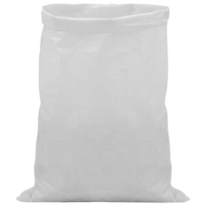 vidaXL Sacs tiss&eacute;s 250 pi&egrave;ces Blanc 30 x 45 cm PP