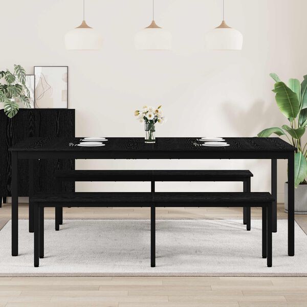 vidaXL Table de salle &agrave; manger / Table de repas 2 pcs