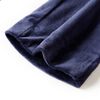 Pantalons pour enfants velours bleu foncé 92
