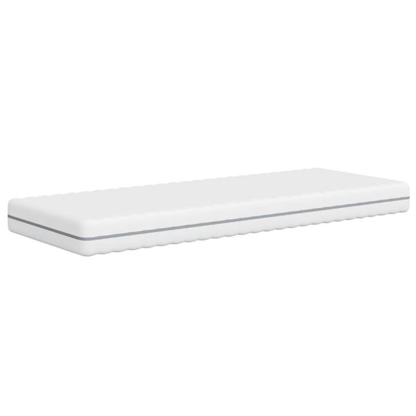 vidaXL Matelas en mousse moyennement doux 90x200 cm