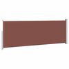 vidaXL Auvent lat&eacute;ral r&eacute;tractable 160 x 500 cm Marron
