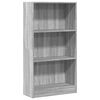 vidaXL Bibliothèque sonoma gris 60x24x109 cm bois d'ingénierie