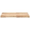 vidaXL Dessus de table rectangulaire 100x60x4 cm bois massif d'acacia