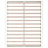 vidaXL Cadre de lit sans matelas blanc 150x200 cm bois massif