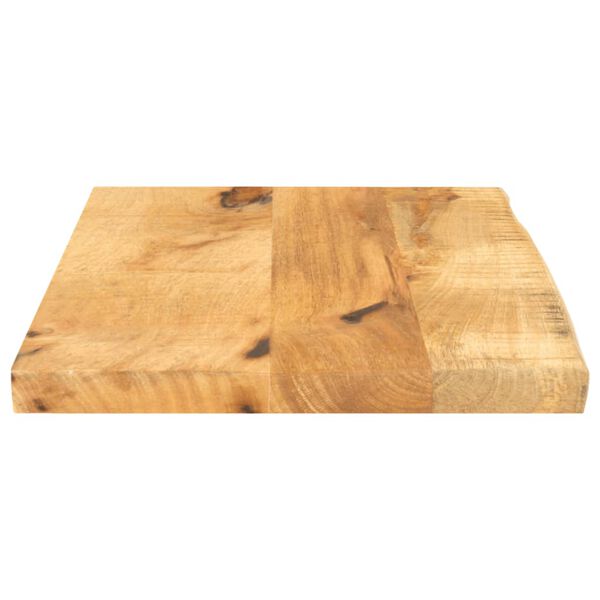 vidaXL Dessus de table 60x30x2,5 cm bord vif bois massif manguier brut
