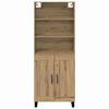 vidaXL Haut Armoire Ch&ecirc;ne artisanal 69,5 x 34 x 180 cm