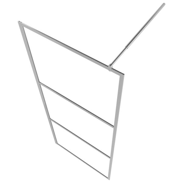 vidaXL Paroi de douche &agrave; l'italienne &agrave; verre ESG d&eacute;poli 100x195 cm