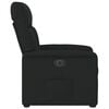 vidaXL Fauteuil inclinable &eacute;lectrique noir tissu