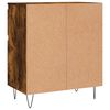 vidaXL Buffet Ch&ecirc;ne fum&eacute; 60x35x70 cm Bois d'ing&eacute;nierie