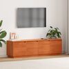 vidaXL Meuble TV Marron 156 x 37 x 45 cm Bois d'ing&eacute;nierie