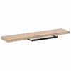 vidaXL &Eacute;tag&egrave;res flottantes 2 pcs 110x23,5x4 cm bois d'ing&eacute;nierie