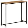 vidaXL Table console 80x30x74 cm bois massif de manguier et fer