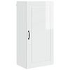 vidaXL Armoire de cuisine avec &eacute;tag&egrave;re Blanc brillant 50 x 31 x 100 cm