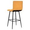 vidaXL Tabourets de bar lot de 2 marron velours