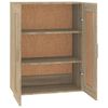 vidaXL Armoire murale ch&ecirc;ne sonoma 69,5x32,5x90 cm bois ing&eacute;nierie