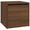 vidaXL Ensemble de meubles de couloir Ch&ecirc;ne marron Bois d'ing&eacute;nierie