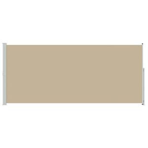 vidaXL Store lat&eacute;ral r&eacute;tractable 220 x 500 cm 100% polyester fer acier
