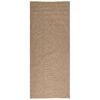 vidaXL Tapis d'int&eacute;rieur et d'ext&eacute;rieur AGIRA Naturel 150 x 80 cm