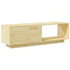 vidaXL Meuble TV 110x30x33,5 cm Bois de pin massif