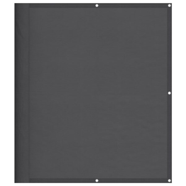 vidaXL &Eacute;cran de balcon anthracite 120x1000 cm 100% polyester oxford