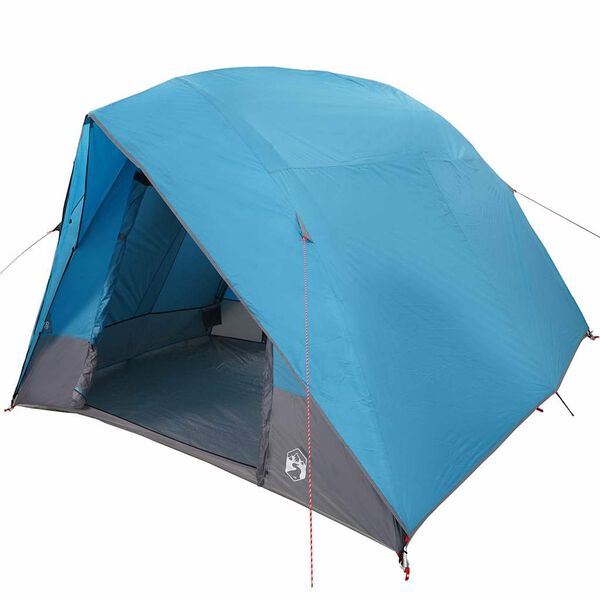 vidaXL Tente de camping avec toit Bleu 275 x 230 x 140 cm taffetas