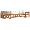 vidaXL Ensemble de canap&eacute;s d'ext&eacute;rieur 7 pcs Naturel