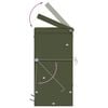 vidaXL Distributeur pour lapins Vert olive 20 x 12,5 x 25 cm