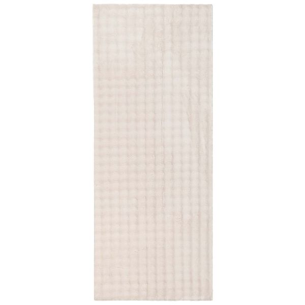 vidaXL Tapis de surface SIROLO Beige 200 x 80 cm Polyester