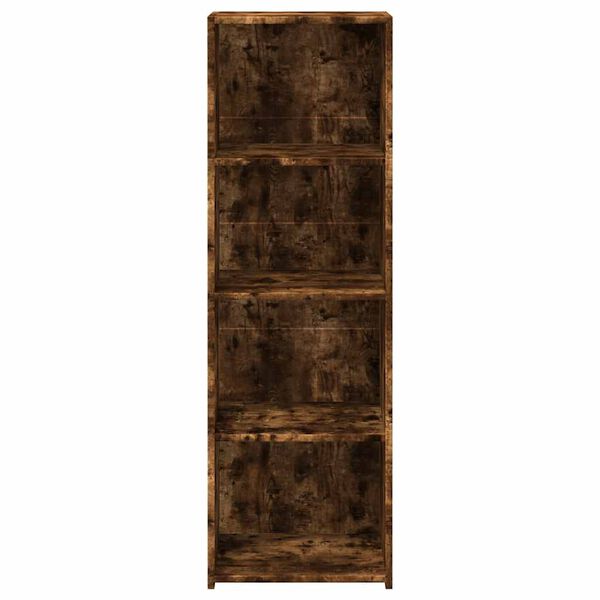 vidaXL Buffet chêne fumé 40x41x124 cm bois d'ingénierie