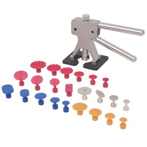 vidaXL Kit de d&eacute;bosselage sans peinture 21 pi&egrave;ces Acier inoxydable