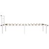 vidaXL Cadre de lit sans matelas blanc m&eacute;tal 100x200 cm